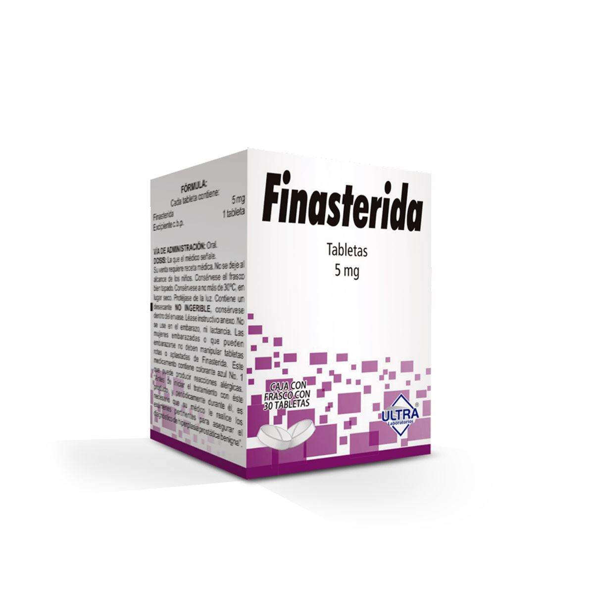 Finasterida 5 Mg 30 Gras.